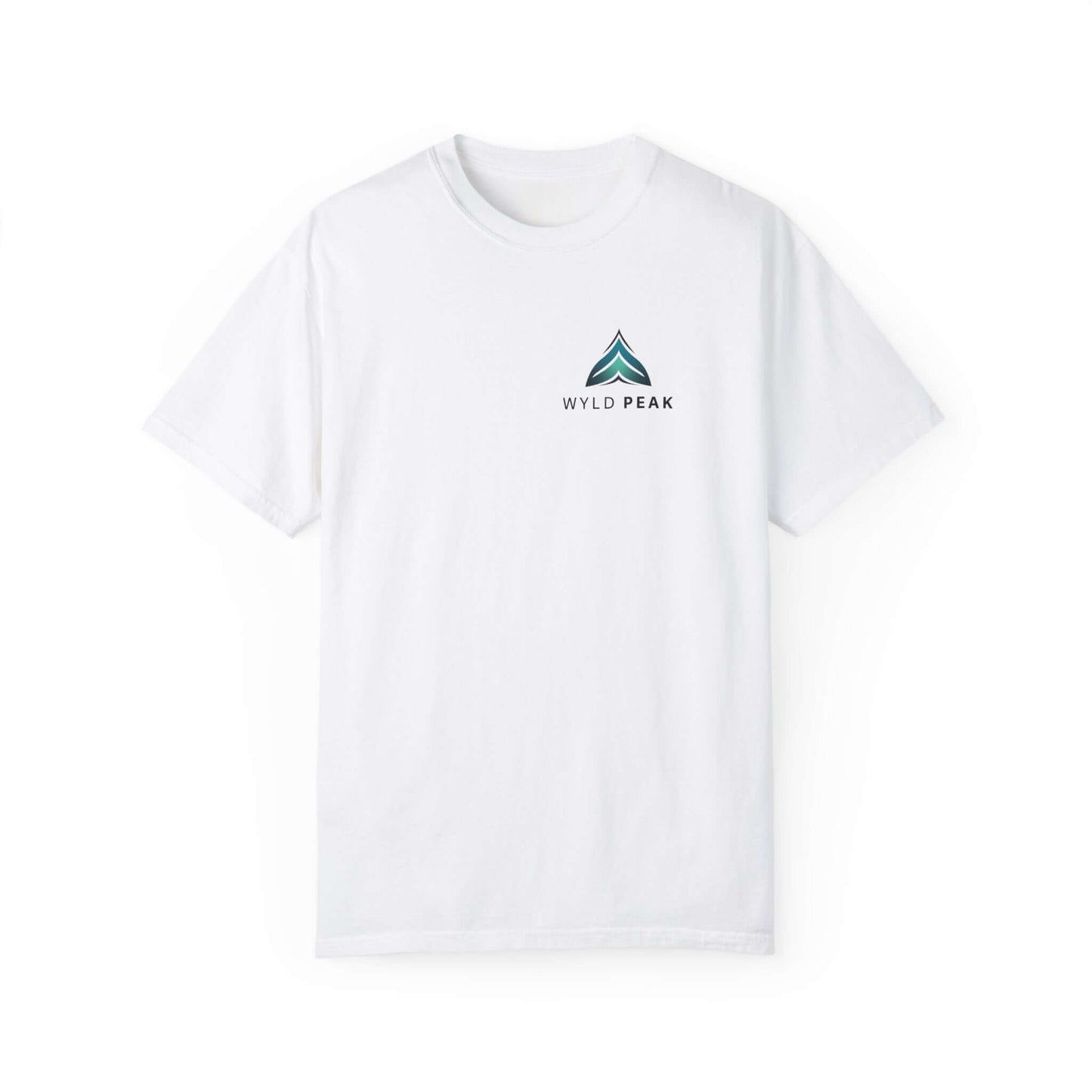 Classic women’s cotton t-shirt featuring a small brand logo, great for active lifestyles in white.
