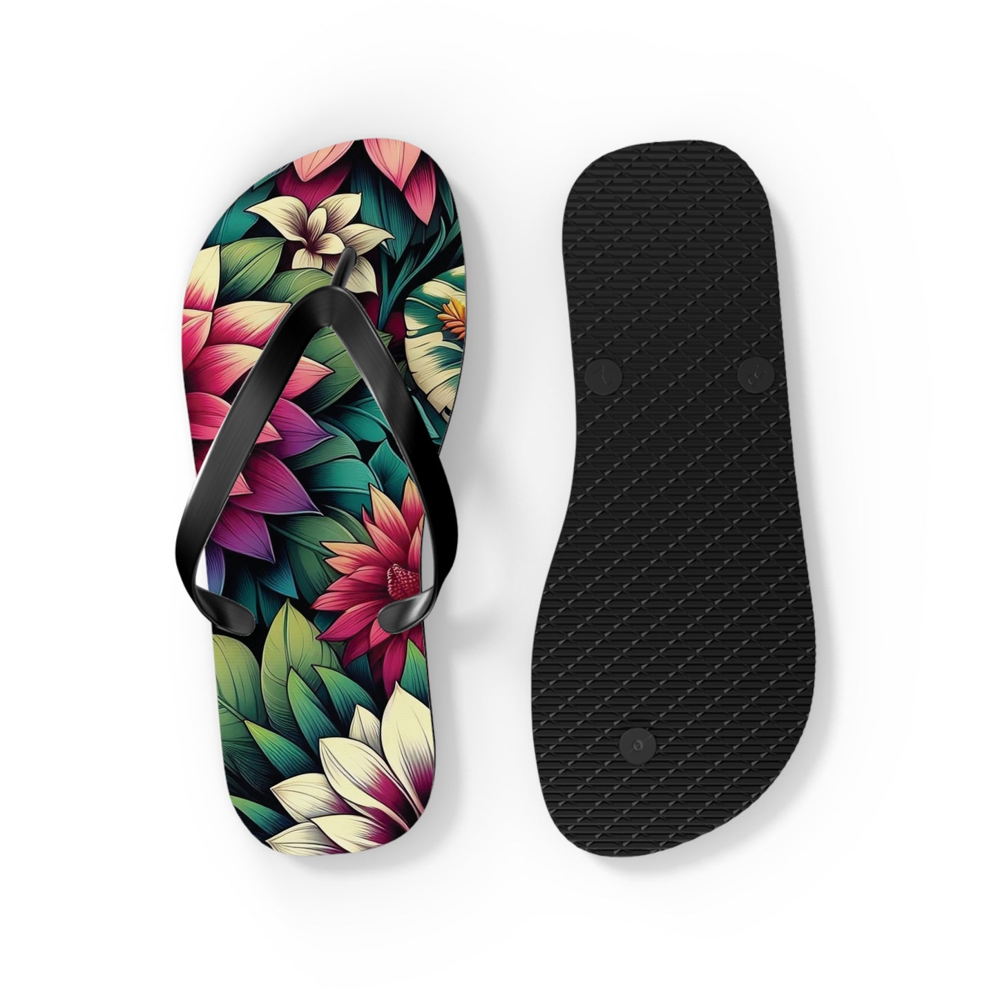 Dalia Floral Flip Flops