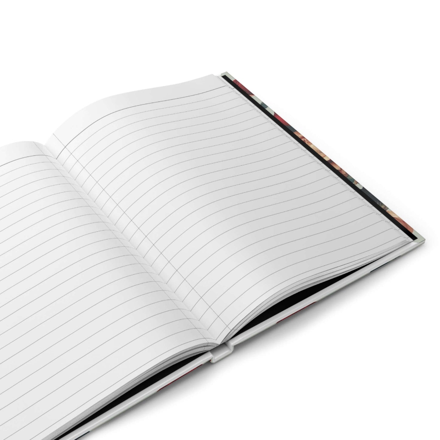 Rose Floral Hardcover Journal | Matte Finish Notebook | Elegant Writing Diary - Wyld Peak