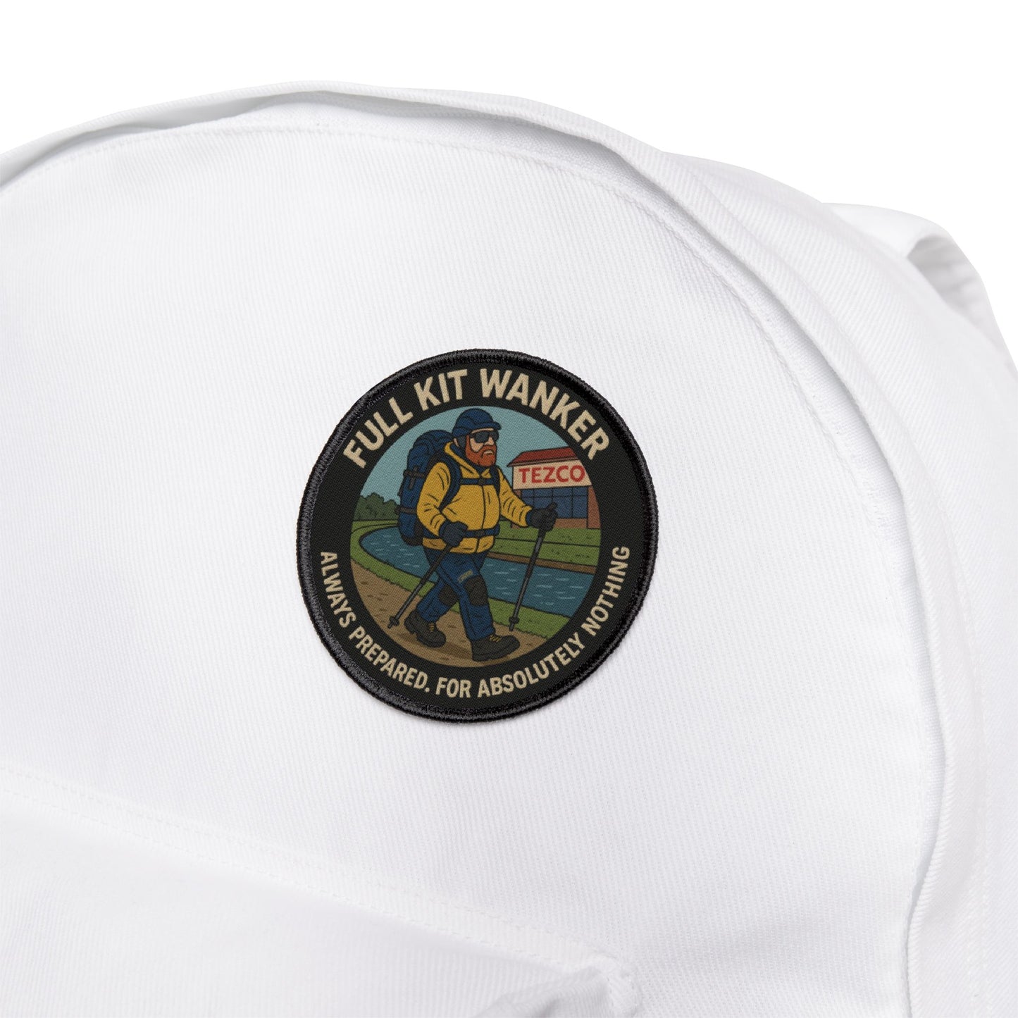 Dales Drifter Hiking Patch – Full Kit Wanker Badge for Hill Goblins & Wanderers