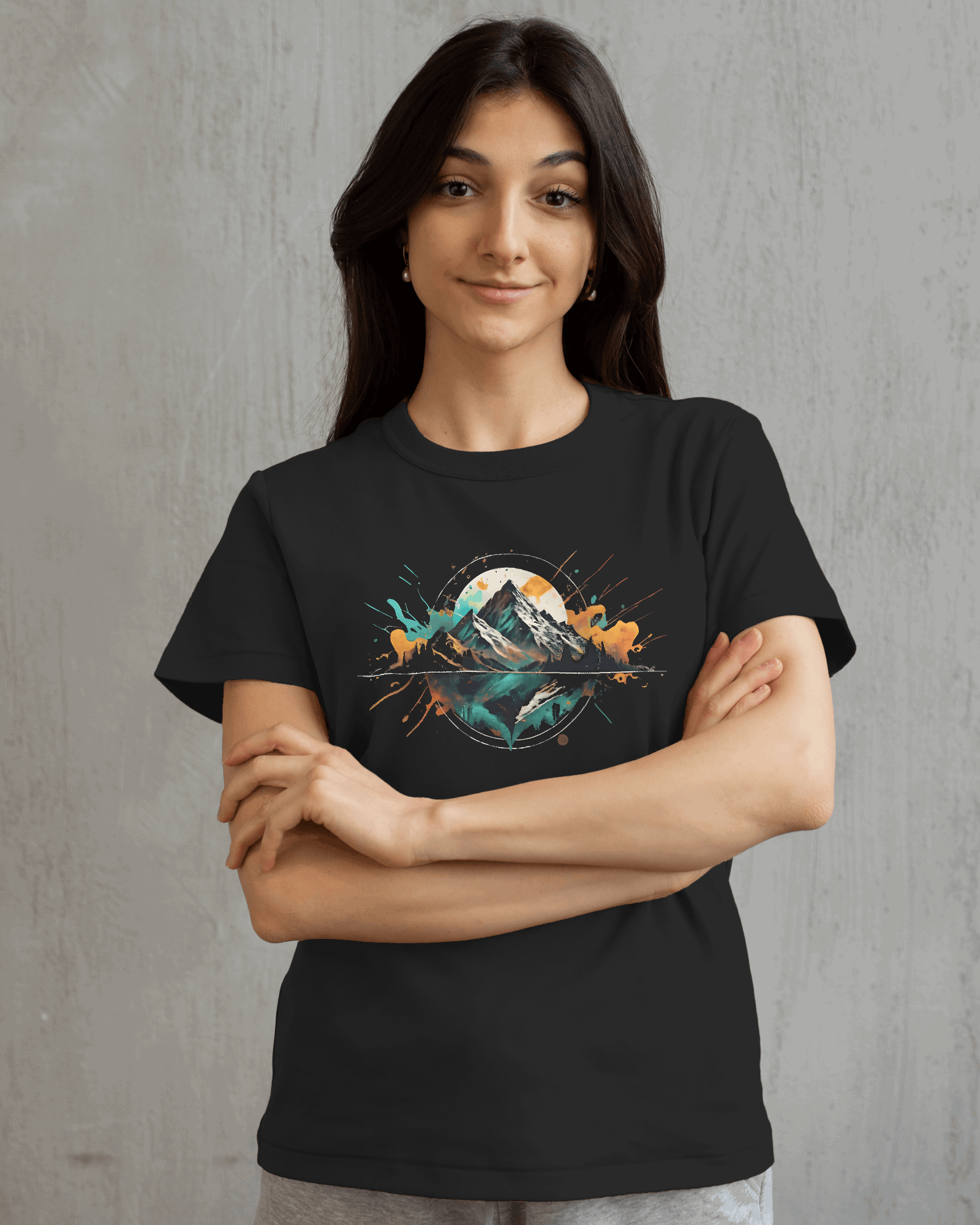 Peak Women's Organic Cotton Hiker T-Shirt – Eco-Friendly Trail Tee