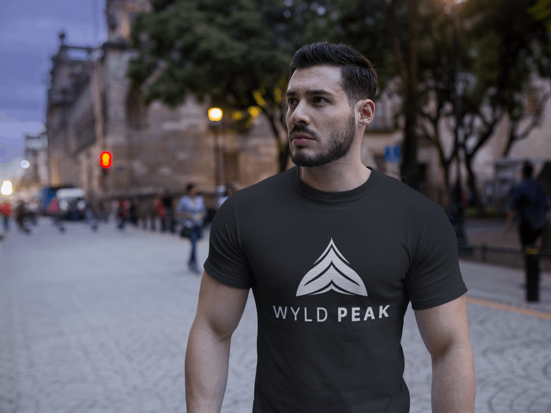 Active Men's Organic Cotton Outdoor T-Shirt – Breathable & Durable