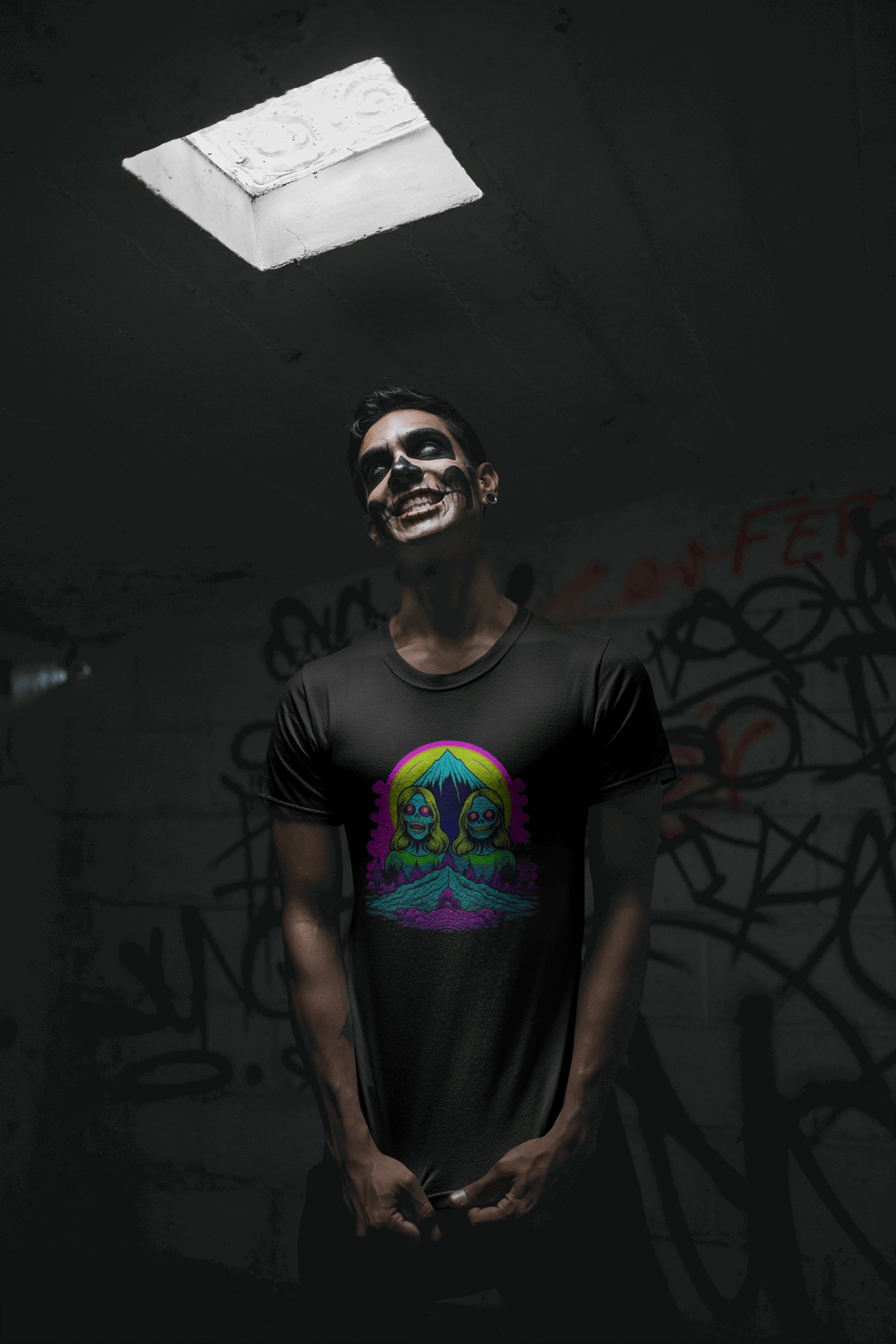 Zombie Peak Organic Cotton T-Shirt – Eco-Friendly Graphic Tee