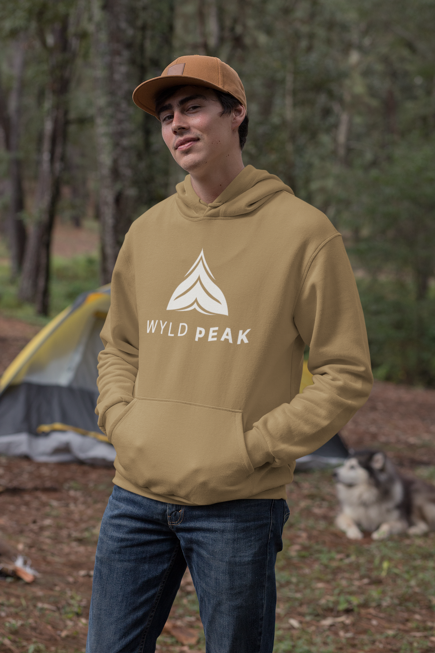 Branded Cotton Hoodie – Minimalist Logo Unisex Sweatshirt