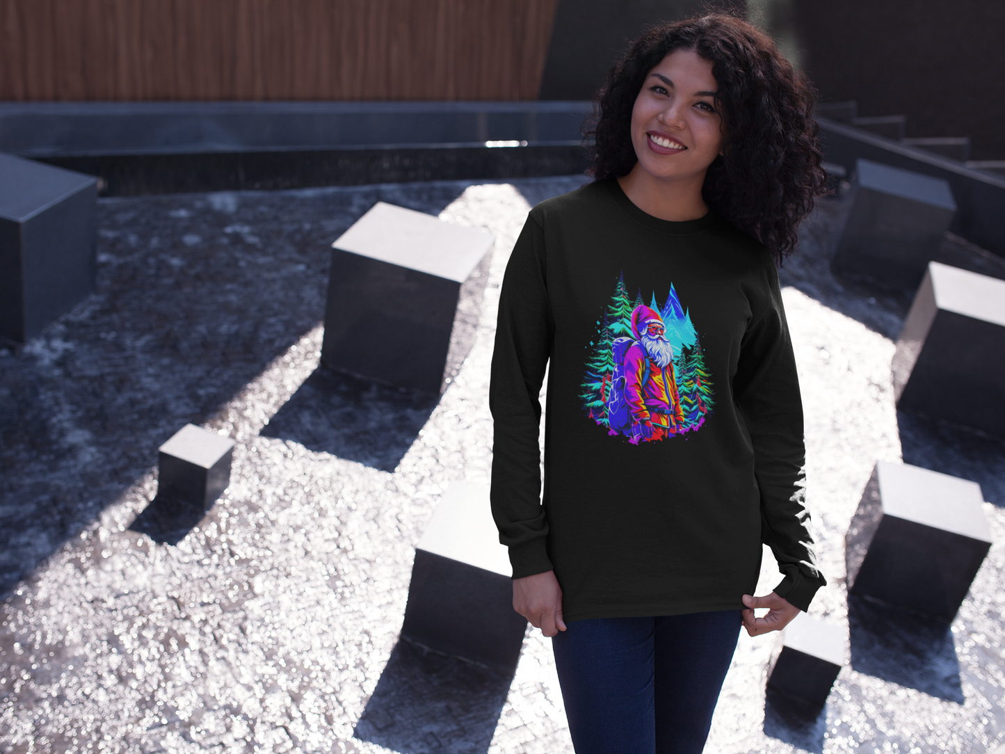 Christmas Ultra Cotton Long Sleeve T-Shirt – Festive & Cozy Unisex Tee