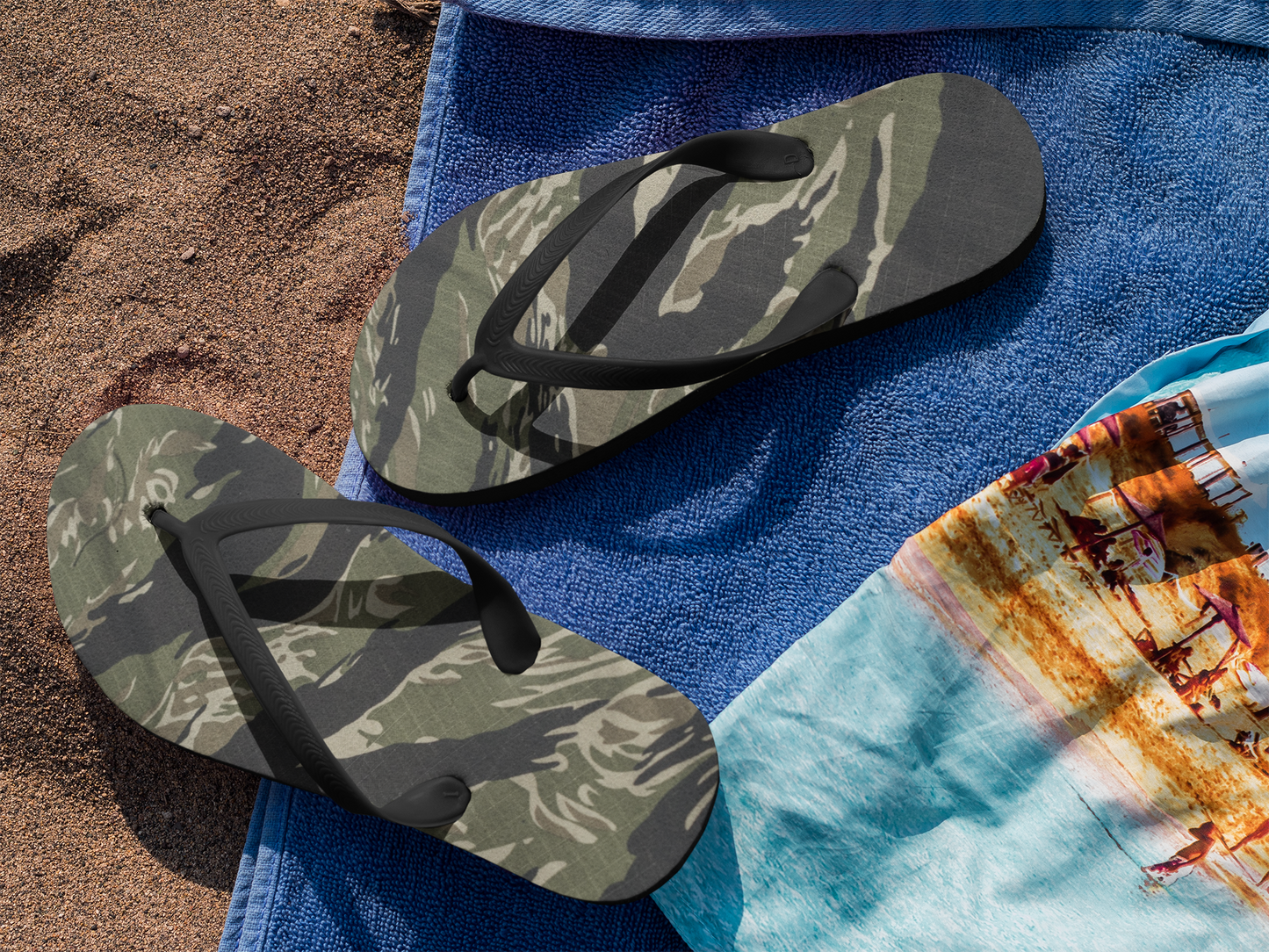 Camo Flip Flops