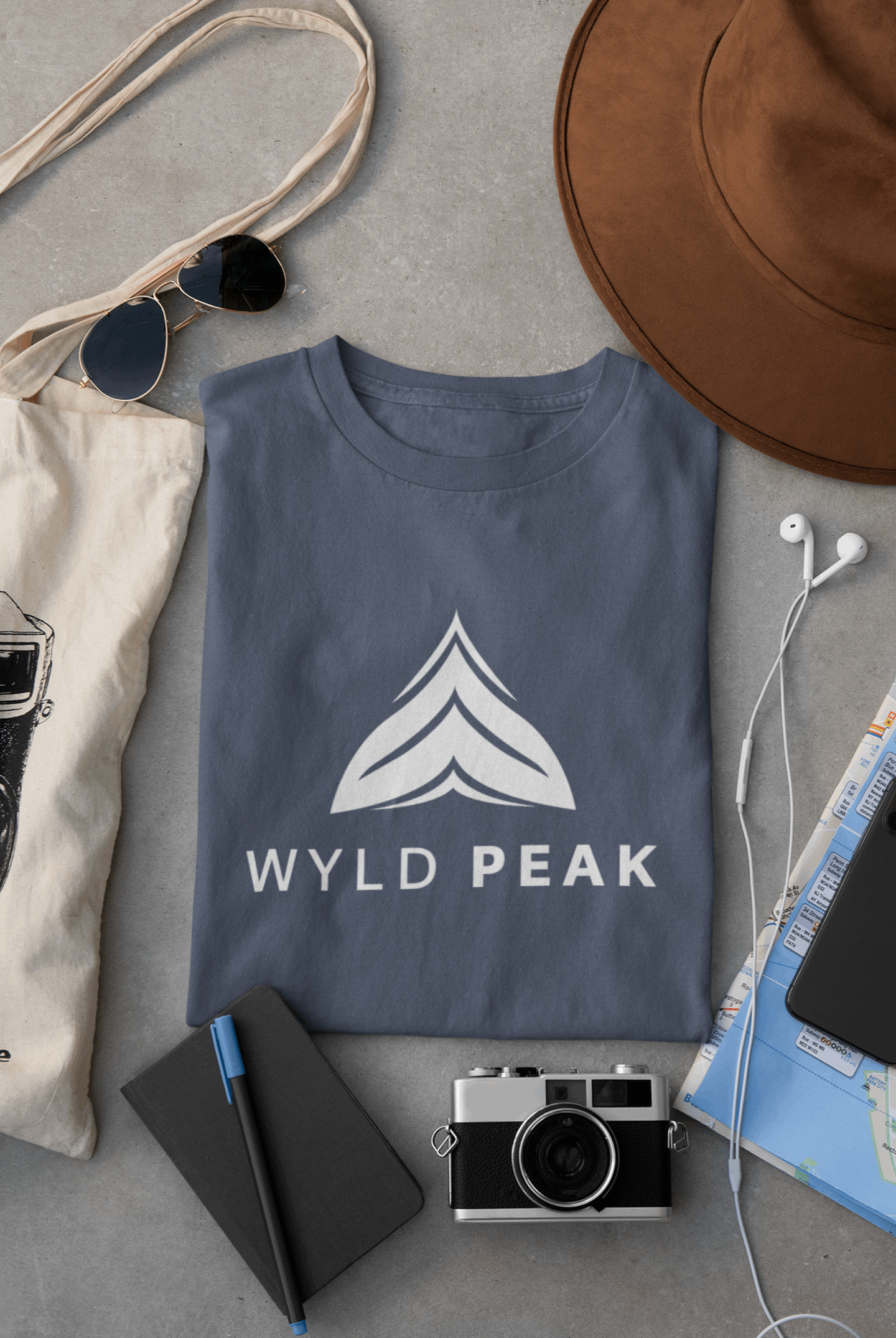 Active Men's Organic Cotton Outdoor T-Shirt – Breathable & Durable