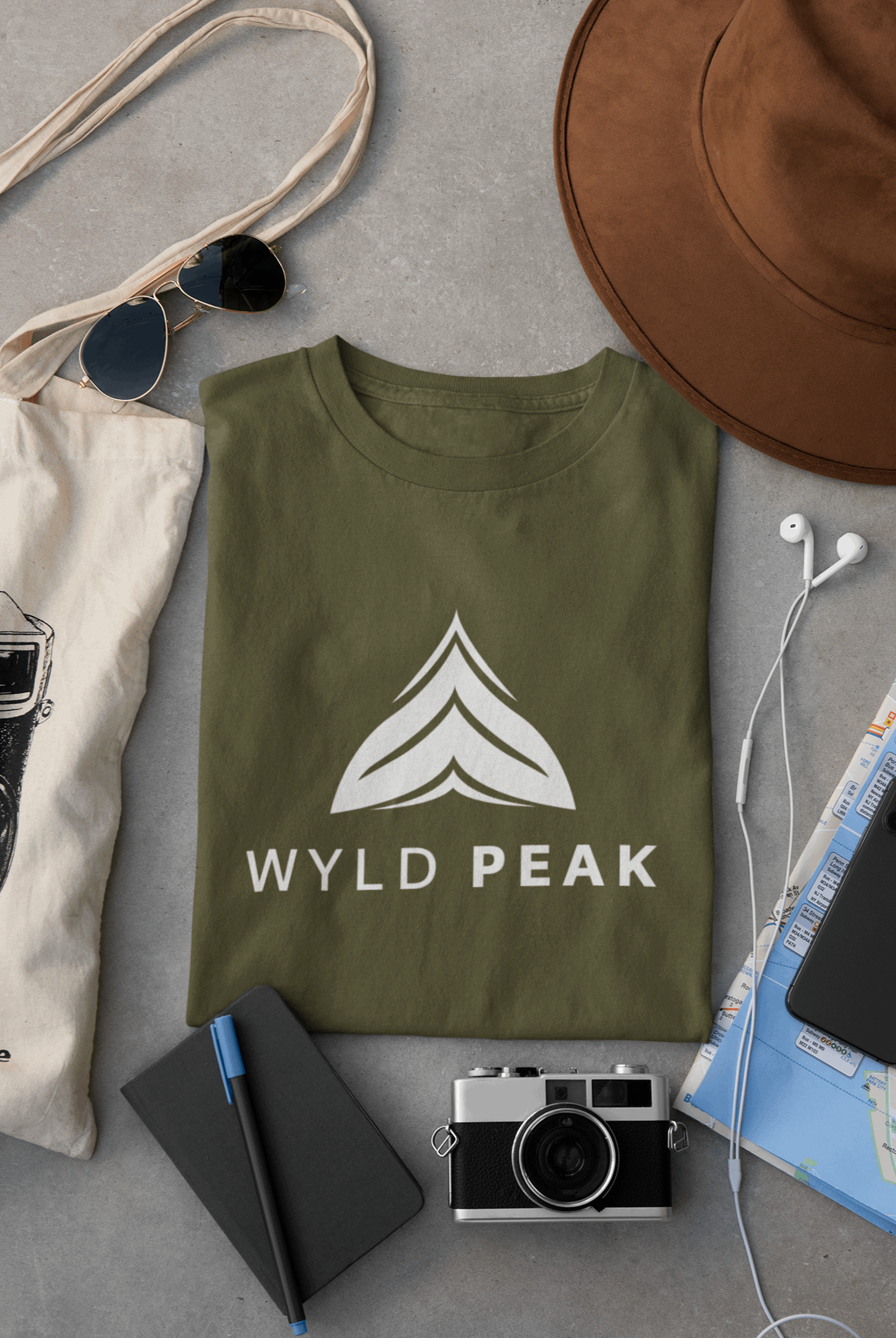 Active Men's Organic Cotton Outdoor T-Shirt – Breathable & Durable
