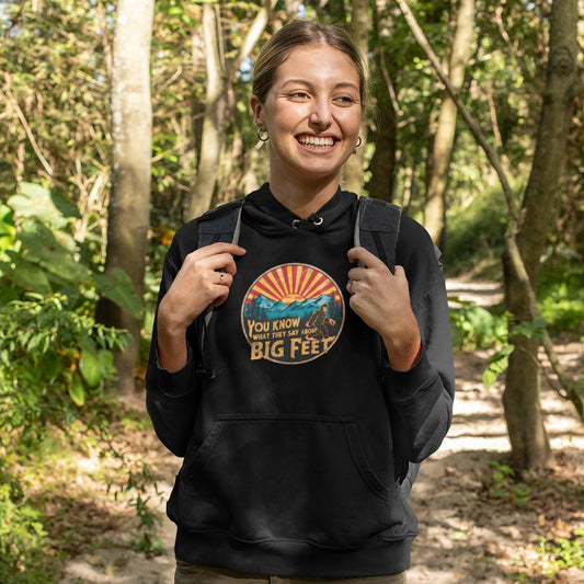 Bigfoot Cotton Hoodie – Cozy & Durable Unisex Sweatshirt