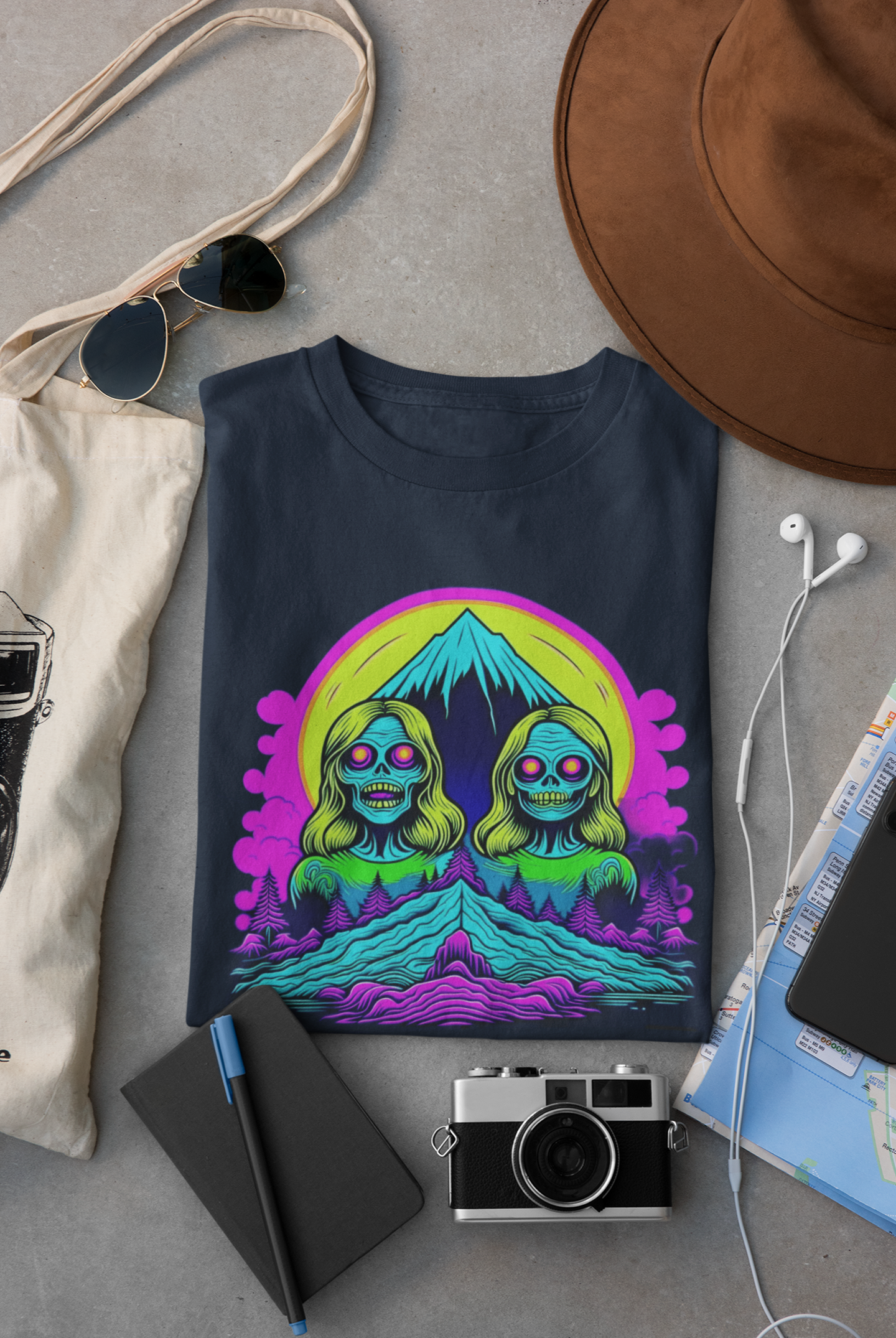 Zombie Peak Ultra Cotton Long Sleeve T-Shirt – Adventure-Ready Graphic Tee