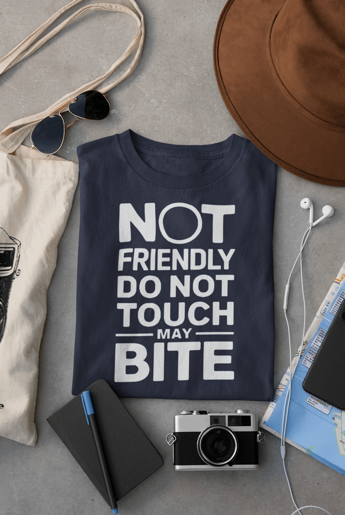 DO NOT TOUCH Ultra Cotton Long Sleeve T-Shirt – Bold Statement Tee