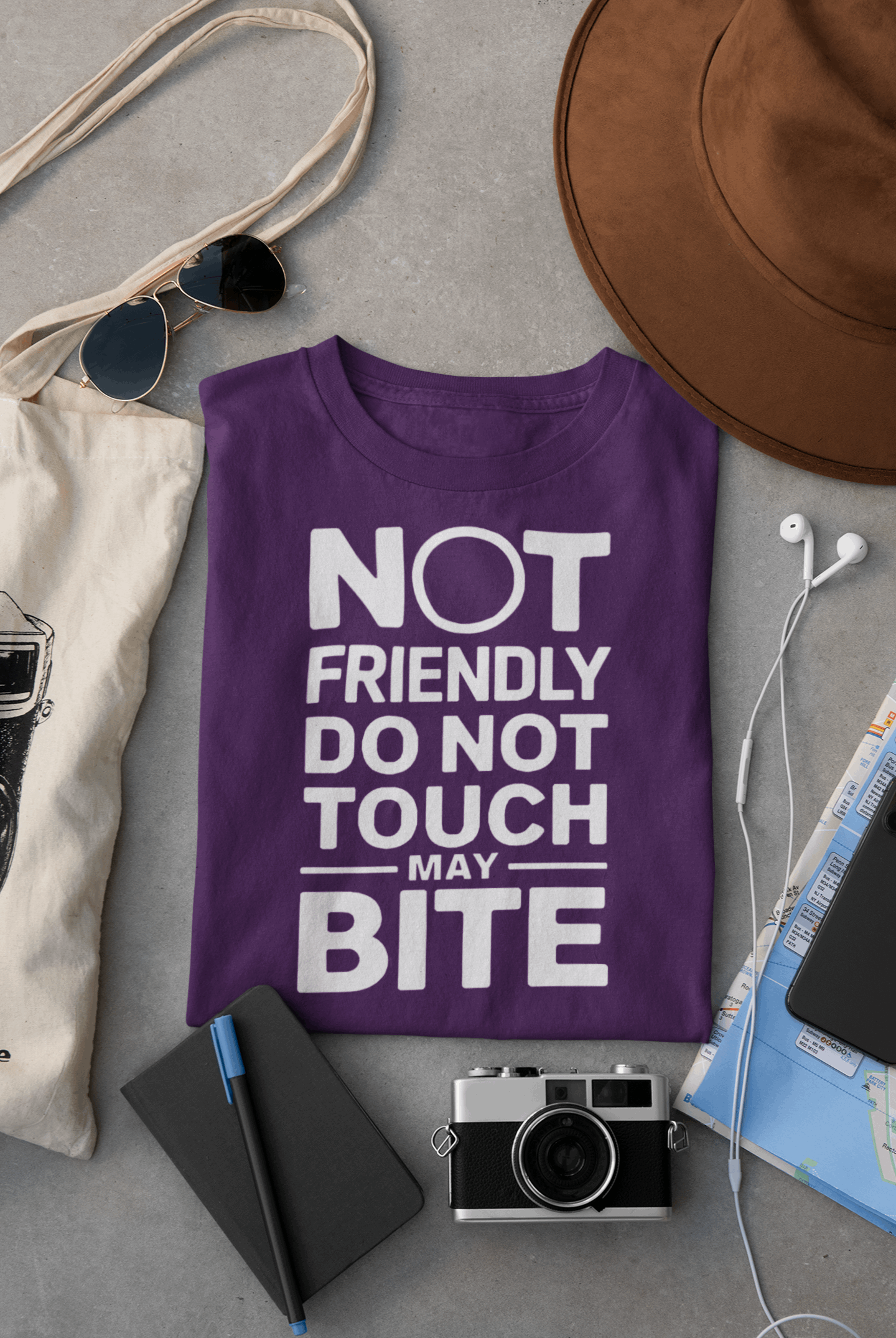 DO NOT TOUCH Ultra Cotton Long Sleeve T-Shirt – Bold Statement Tee