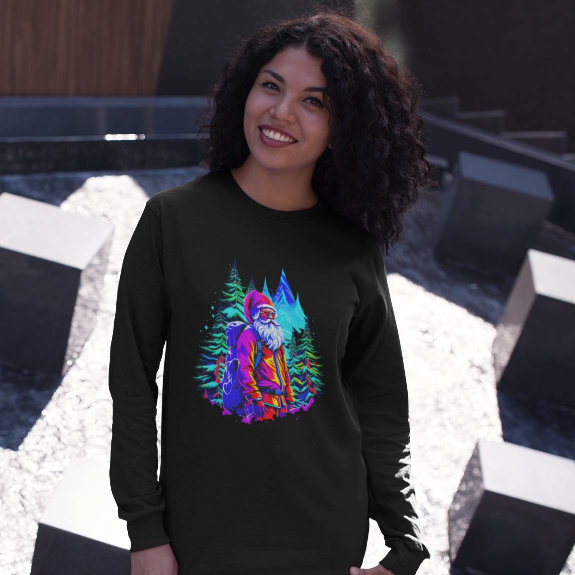 Christmas Ultra Cotton Long Sleeve T-Shirt – Festive & Cozy Unisex Tee
