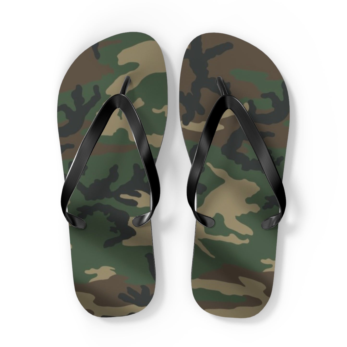 Camo Flip Flops