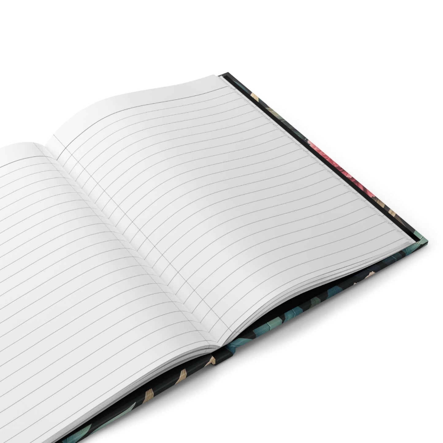 Vibrant Floral Hardcover Journal | Matte Finish Notebook | Elegant Writing Diary - Wyld Peak