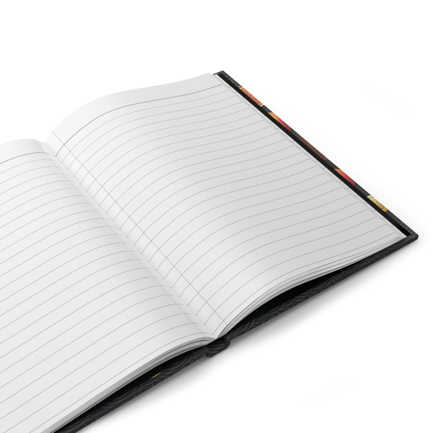 Snake Lunar New Year Geometric Pattern Hardcover Journal Matte Notebook Elegant Writing Planner Diary Gift for Writers