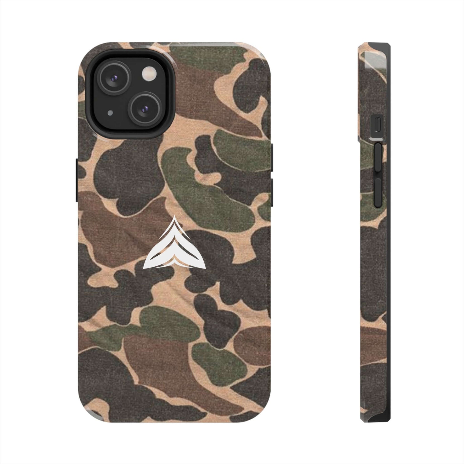 Vintage special forces camo phone case, sturdy construction for iPhone and Samsung