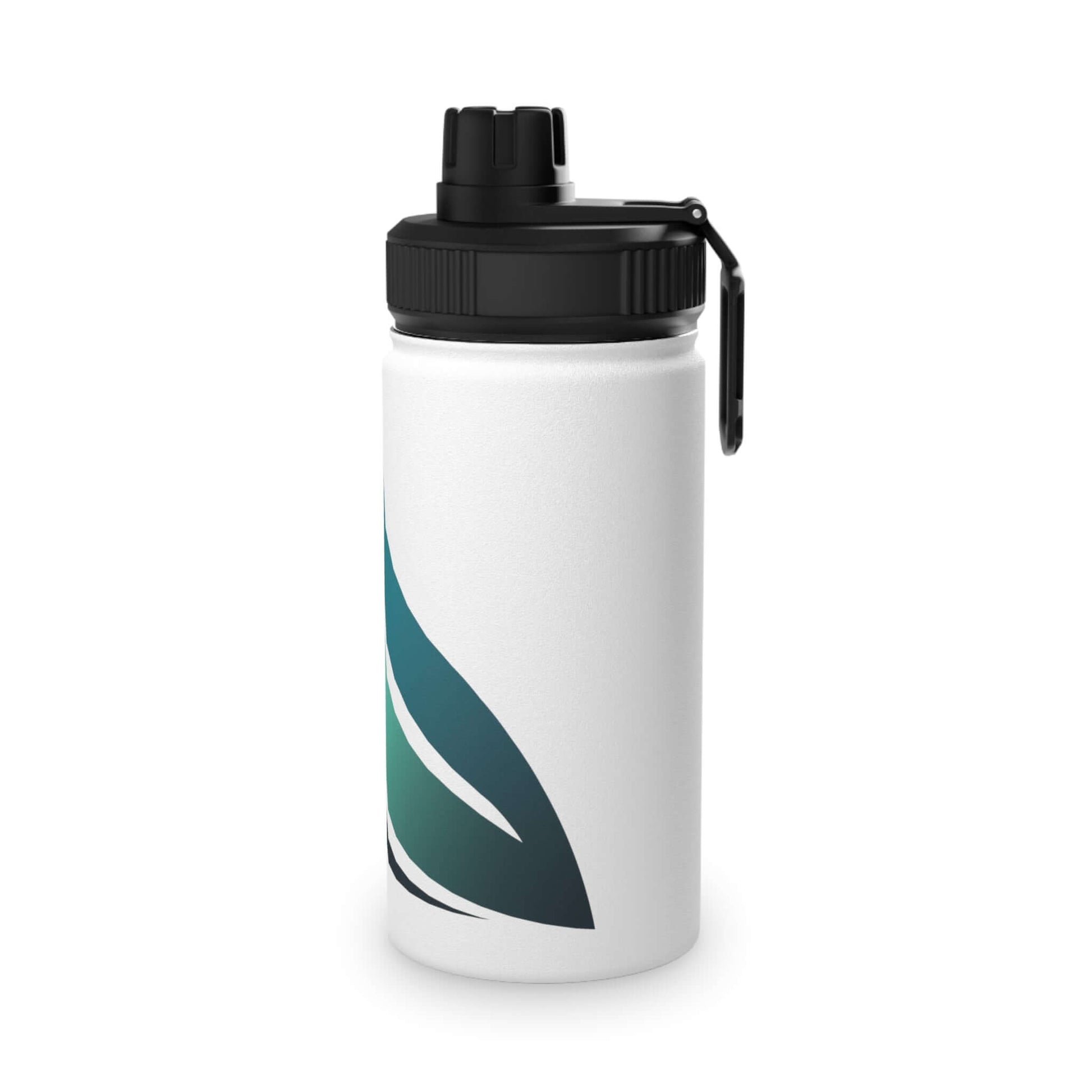 Stainless steel water bottle with double-wall insulation, designed for hiking, cycling, and hunting