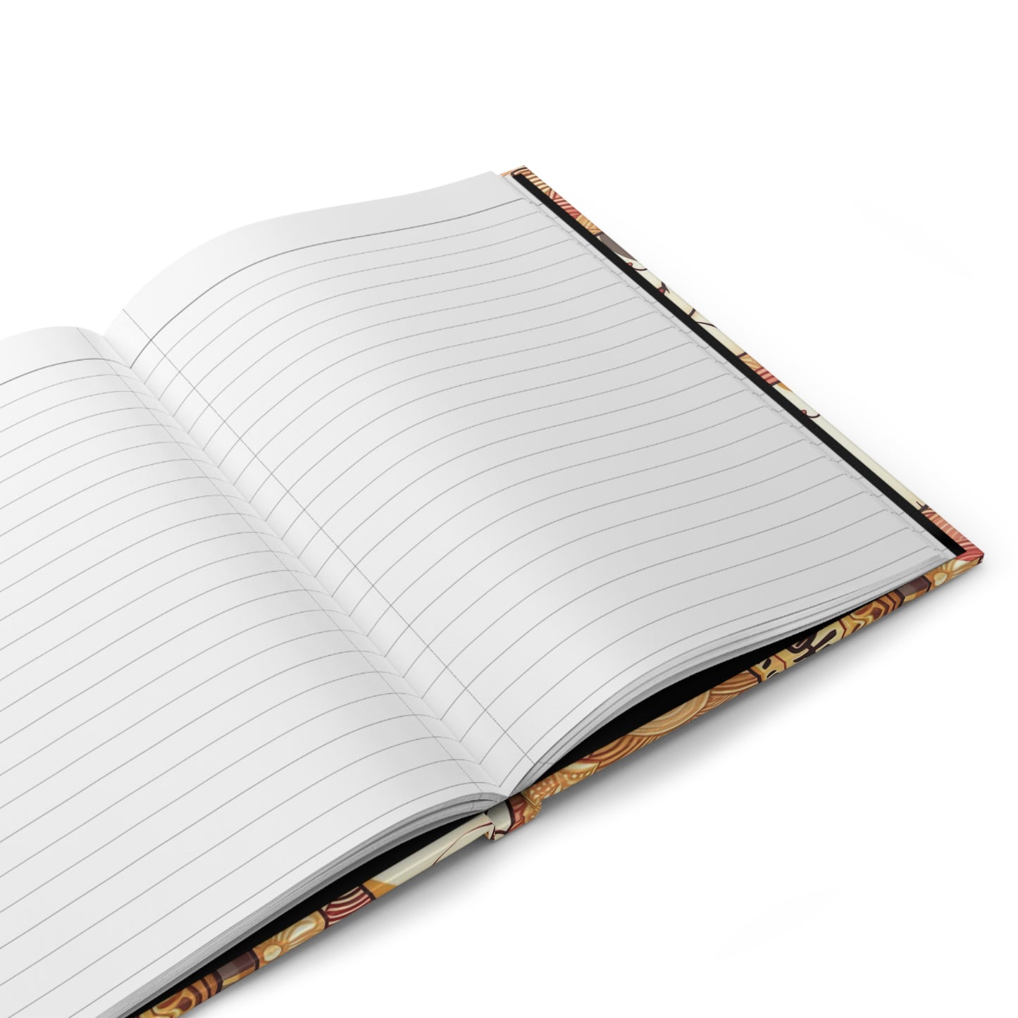 Lucky Kawaii Maneki-Neko Hardcover Journal – 150 Lined Pages, Cute Notebook for Journaling, Planning, Creativity | Gift-Ready
