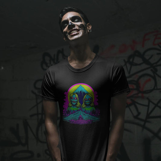 Zombie Peak Organic Cotton T-Shirt – Eco-Friendly Graphic Tee